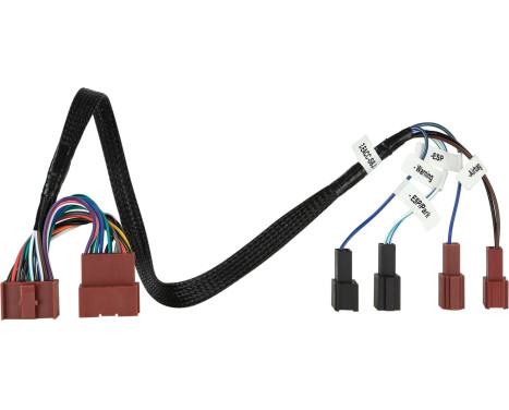 2-DIN Panel with storage compartment Seat Ibiza 6J facelift 2012-2016 nit black, Image 3