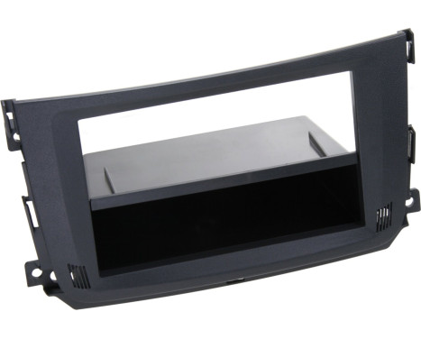 2-DIN Panel with storage compartment Smart Fortwo OEM navigation Black, Image 5