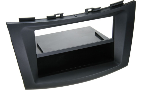 2-DIN Panel with storage tray. Suzuki Swift 2010-2017 - Color: black