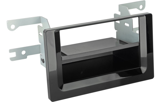 2-DIN Panel with storage tray Toyota Auris 2016-2019 Color: Piano Black