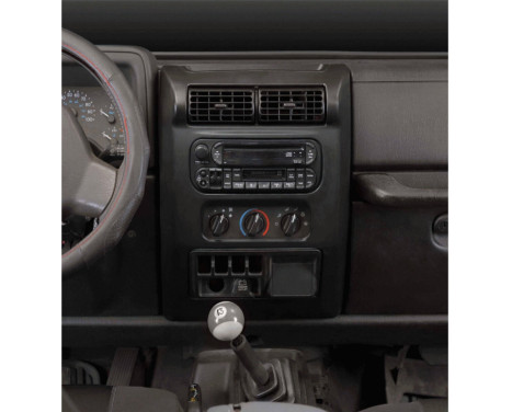 2-DIN radio panel Jeep Wrangler(TJ) 01/2003-03/2007 (METRA), Image 4