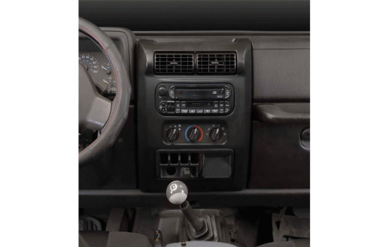2-DIN radio panel Jeep Wrangler(TJ) 01/2003-03/2007 (METRA), Image 4