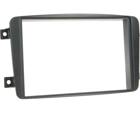 2-DIN Radio Panel Mercedes Benz black