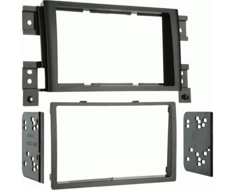 2-DIN radio panel Suzuki Grand Vitara (JT) 10/2005-12/2012 (METRA)