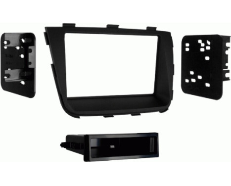 2-DIN radio panel with storage compartment Kia Sorento(XM) 2012-2015 (METRA)