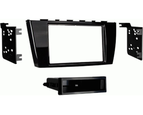 2-DIN radio panel with storage compartment Mitsubishi Mirage/Space Star (METRA)