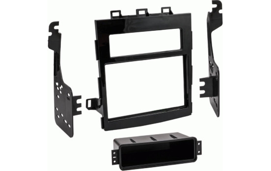 2-DIN radio panel with storage compartment Subaru Impreza(G5)/Crosstek(G5) (METRA)