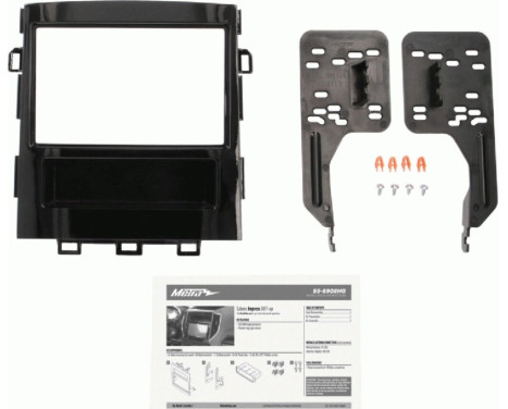 2-DIN radio panel with storage compartment Subaru Impreza(G5)/Crosstek(G5) (METRA), Image 2