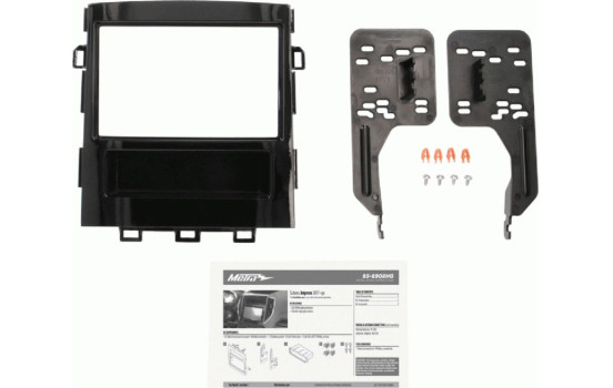 2-DIN radio panel with storage compartment Subaru Impreza(G5)/Crosstek(G5) (METRA), Image 2