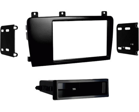 2-DIN radio panel with storage compartment Volvo S60/S70/V70/CX70