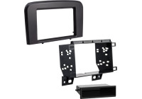 2-DIN radio panel with storage compartment Volvo S80 (TS) 08/1998-06/2004 (METRA)
