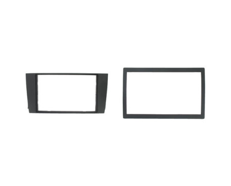 Double DIN ECO panel suitable for Audi