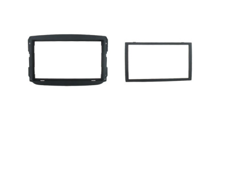 Double DIN ECO panel suitable for Fiat