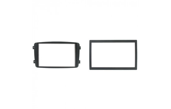 Double DIN ECO panel suitable for Mercedes