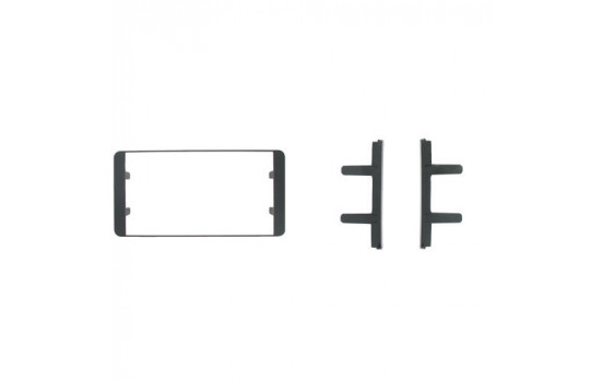 Double DIN ECO panel suitable for Subaru