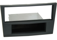 RT 1-DIN Panel with storage tray. Opel Astra 2004-2010 Color: Charcoal
