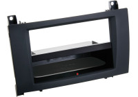 RT 2-DIN Radio Panel Inbay® Mercedes Benz SLK-Class 03/2004-03/2011 Black