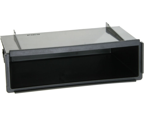 Storage tray for 2-DIN Panel with special metal frame