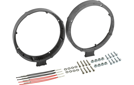 Speaker ring 165mm Various models Seat - Skoda - Volkswagen - Mitsubishi With built-in speaker connect.