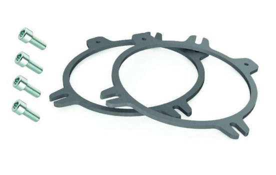 Very stable universal metal BMW speaker ring 100 mm