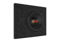 10" ready-made subwoofer box for Scania CR20 with MAD S2-10D2 subwoofer, 300Watt RMS, 2+2Ohm