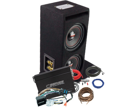 Audio Sysem ready-made subwoofer set Mercedes Vito 447