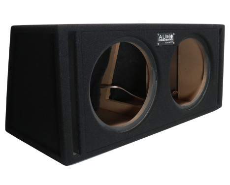 AUDIO SYSTEM Double empty housing. Bass reflex housing of 2x 42 Liters for 2x 30 cm Bass
