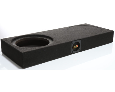 AUDIO SYSTEM Empty housing. Closed housing with 2x 7 liters for 2x 25 cm bass