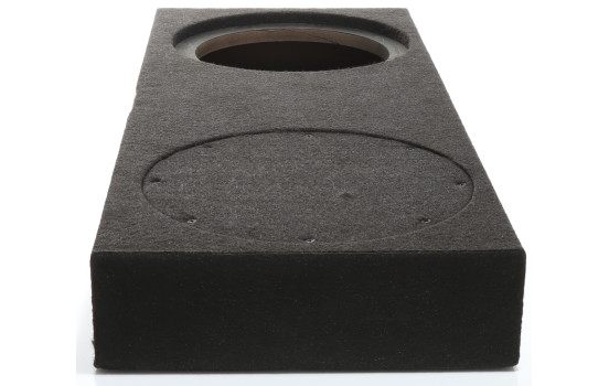 AUDIO SYSTEM Empty housing. Closed housing with 2x 7 liters for 2x 25 cm bass, Image 4