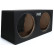 AUDIO SYSTEM Empty housing. Closed housing with 2x29 liters for 30 cm bass