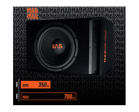 GAS MAD Level 2 Loaded enclosure 12" V2