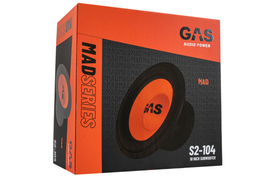 GAS MAD Level 2 Subwoofer 10" 4 Ohm, Image 5