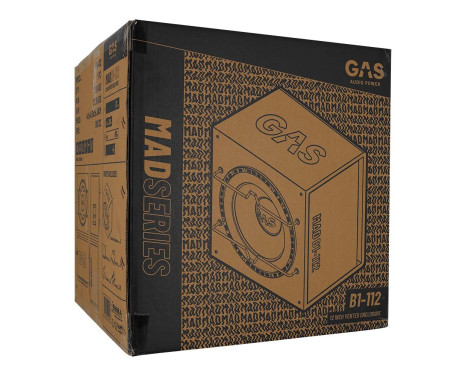 GAS MAD Subwoofer set MAD B1-112 + MAD A1-500.1D + WK-20, Image 21
