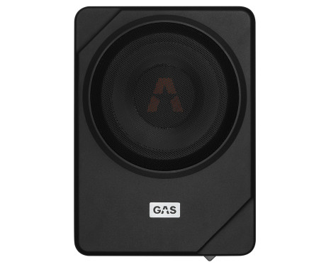 GAS MAX Level 1 Amplified Underseat Subwoofer 8"