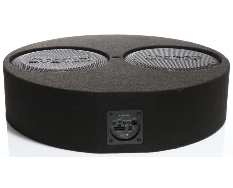 R-SERIES EVO ACTIVE SUBFRAME 14 liter round closed box with 2x R 10 FLAT EVO3-D4 + CO-220.1, Image 6