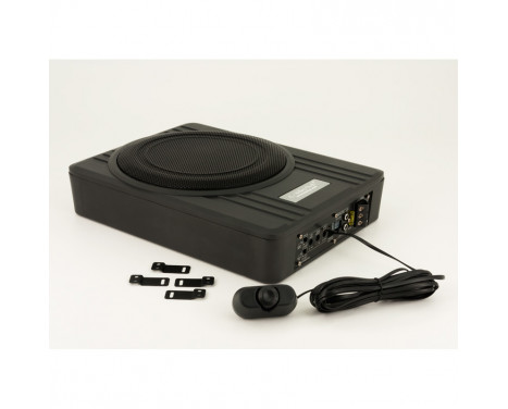 SSDN 10 inch 'Under-Seat' Subwoofer box active flat - 600 Real Watts, Image 2