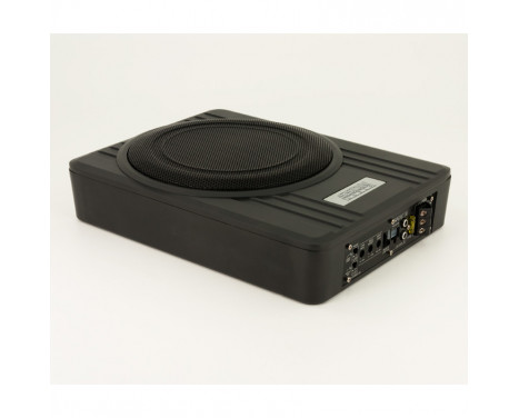 SSDN 10 inch 'Under-Seat' Subwoofer box active flat - 600 Real Watts, Image 3