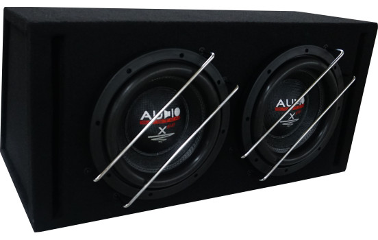 X--ion Series LONG STROKE Boom Box Subwoofer 2x 30 liter open box with 2x X10, 2x 1000/600 Watt