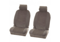 Seat cover set 4-piece 'Denver' gray