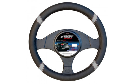 Simoni Racing Steering Wheel Cover Cross Black/Grey