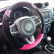 Simoni Racing Steering Wheel Cover Pussycat - 37-39cm - Black/Pink, Thumbnail 3