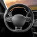 Universal steering wheel cover Classic - Black PVC leather + Black stitching (lace closure), Thumbnail 4