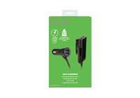 Celly Car charger extend 4 USB black