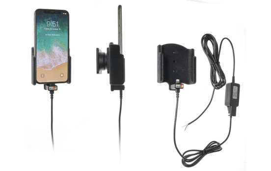 Apple iPhone X / Xs Active Holder with Fixed Power Supply