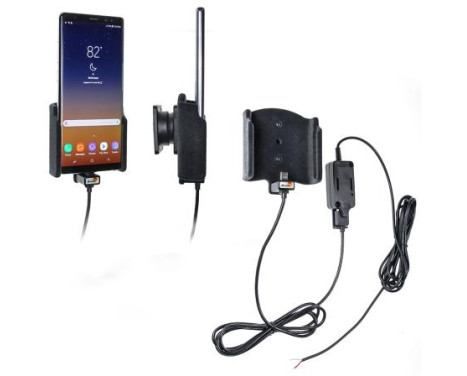 Samsung Galaxy Note 8 Active Holder with Fixed Power Supply (Upholstered), Image 2