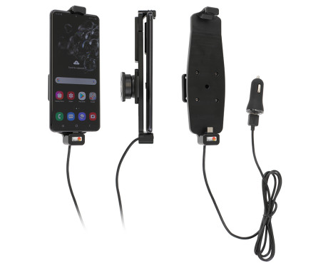 Samsung Galaxy S20 Ultra Active holder with 12V USB plug. With cover