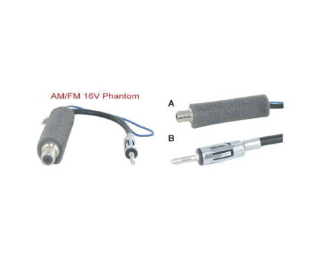 AM / FM 16V Phantom antenna adapter