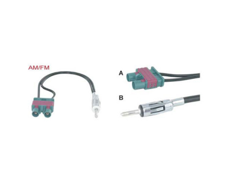 AM / FM antenna adapter