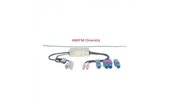 AM / FM Diversity antenna adapter active