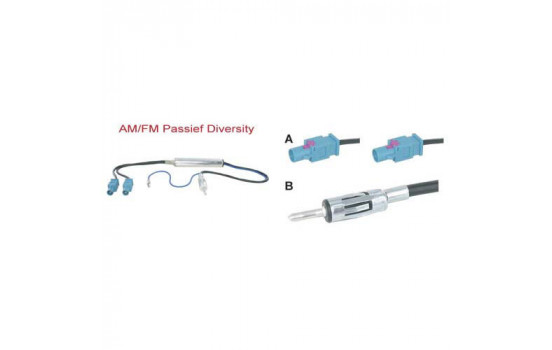 AM / FM Diversity antenna adapter passive